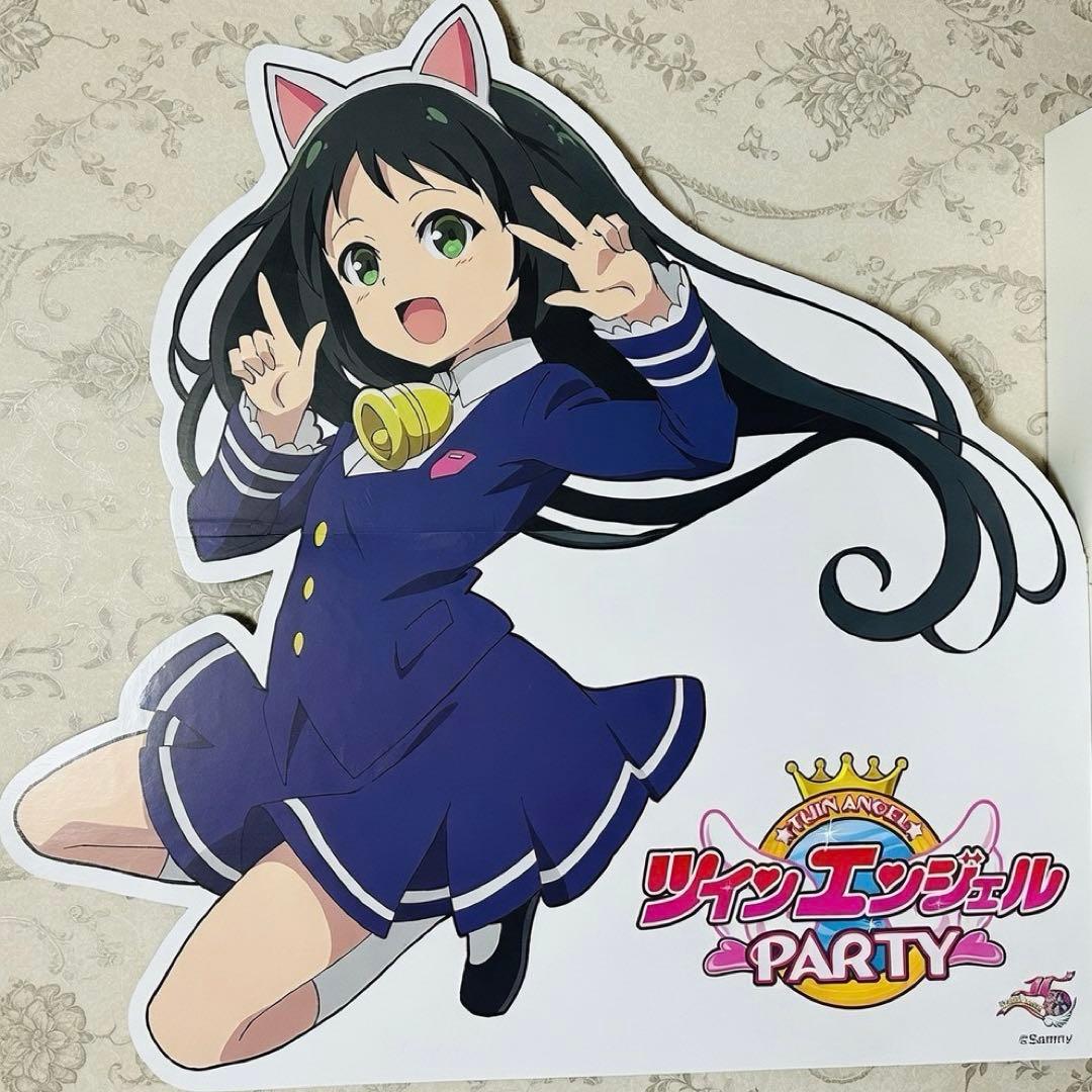 パチスロ　ツインエンジェルBREAK スタンドPOP（クルミ）