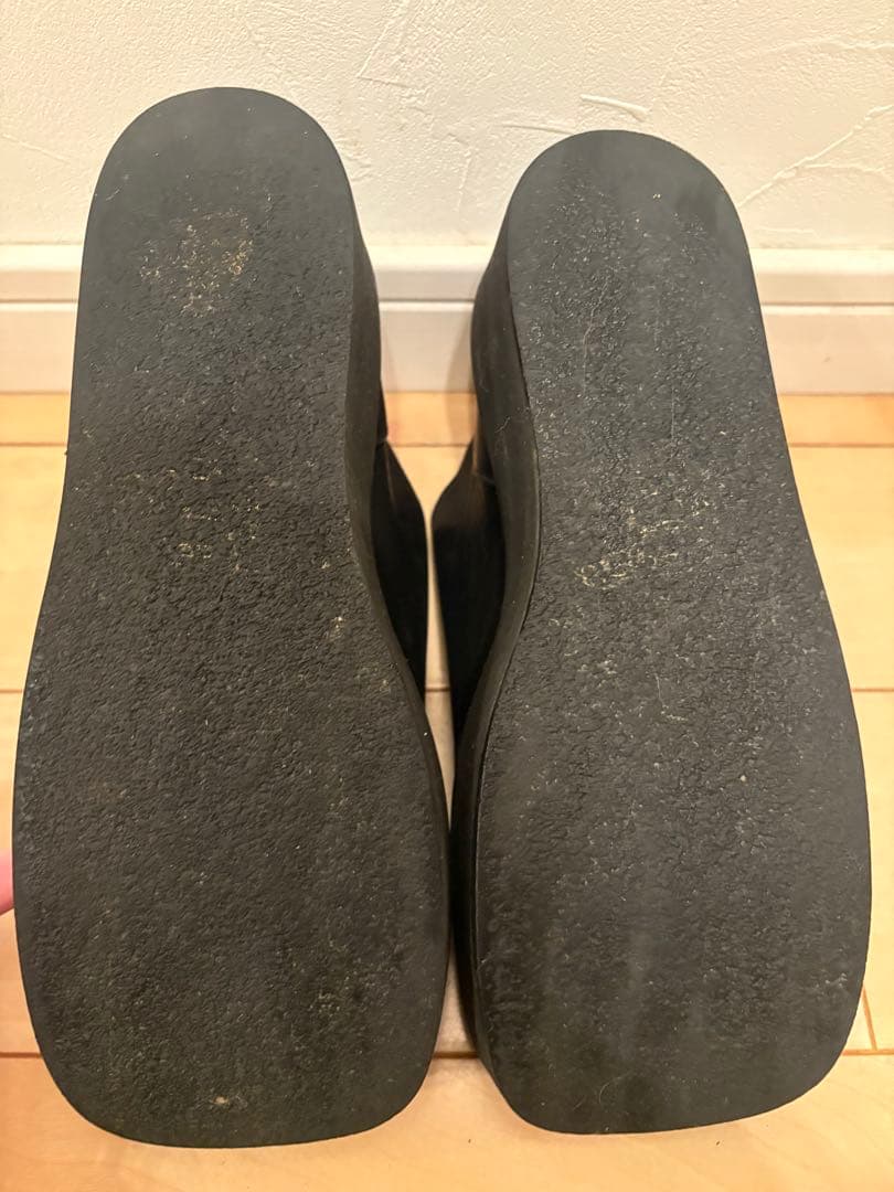 【希少】B-ZONE Nobuyuki Tamura変形厚底サンダル黒