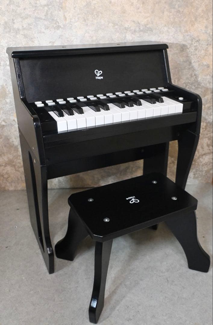 Hape デラックスアップライトピアノ E0629 ミニピアノ 子ども用 ハペ