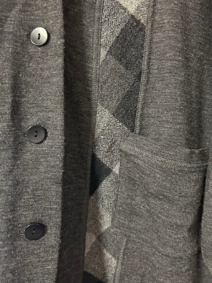 センソユニコTB ロングカーディガン アーガイル柄