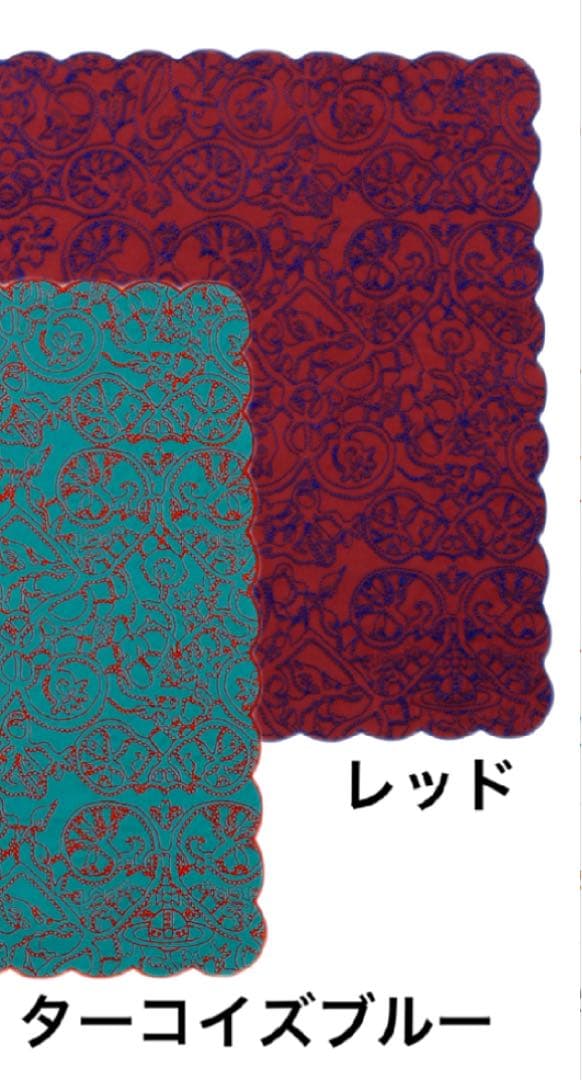 ヴィヴィアンウエストウッド　エンブロイダリーハンカチーフ　２枚セット　新品