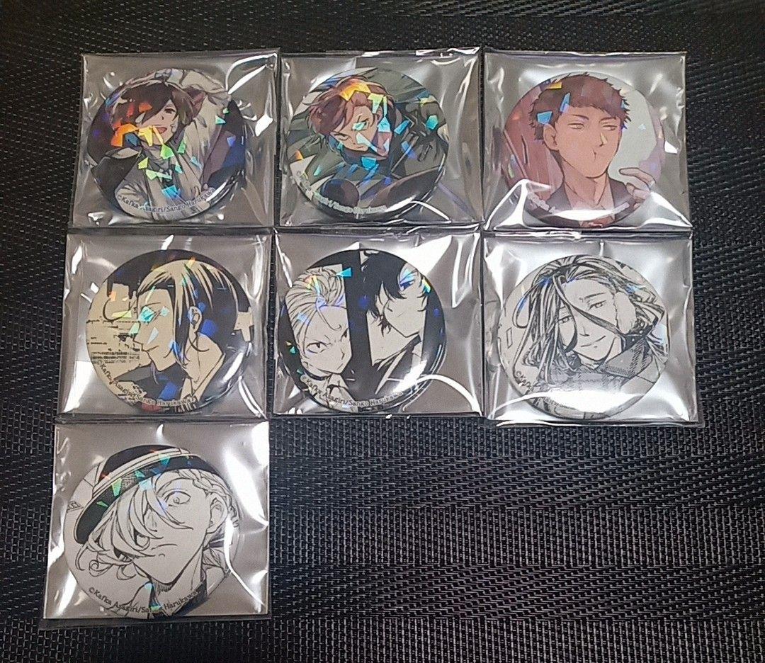 文豪ストレイドッグス novels 缶バッジ ver.2 コンプリート