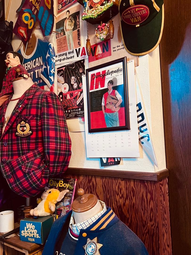 わたせせいぞうpenthouseイラストVANJACKET紙袋ディプレイ品A4号