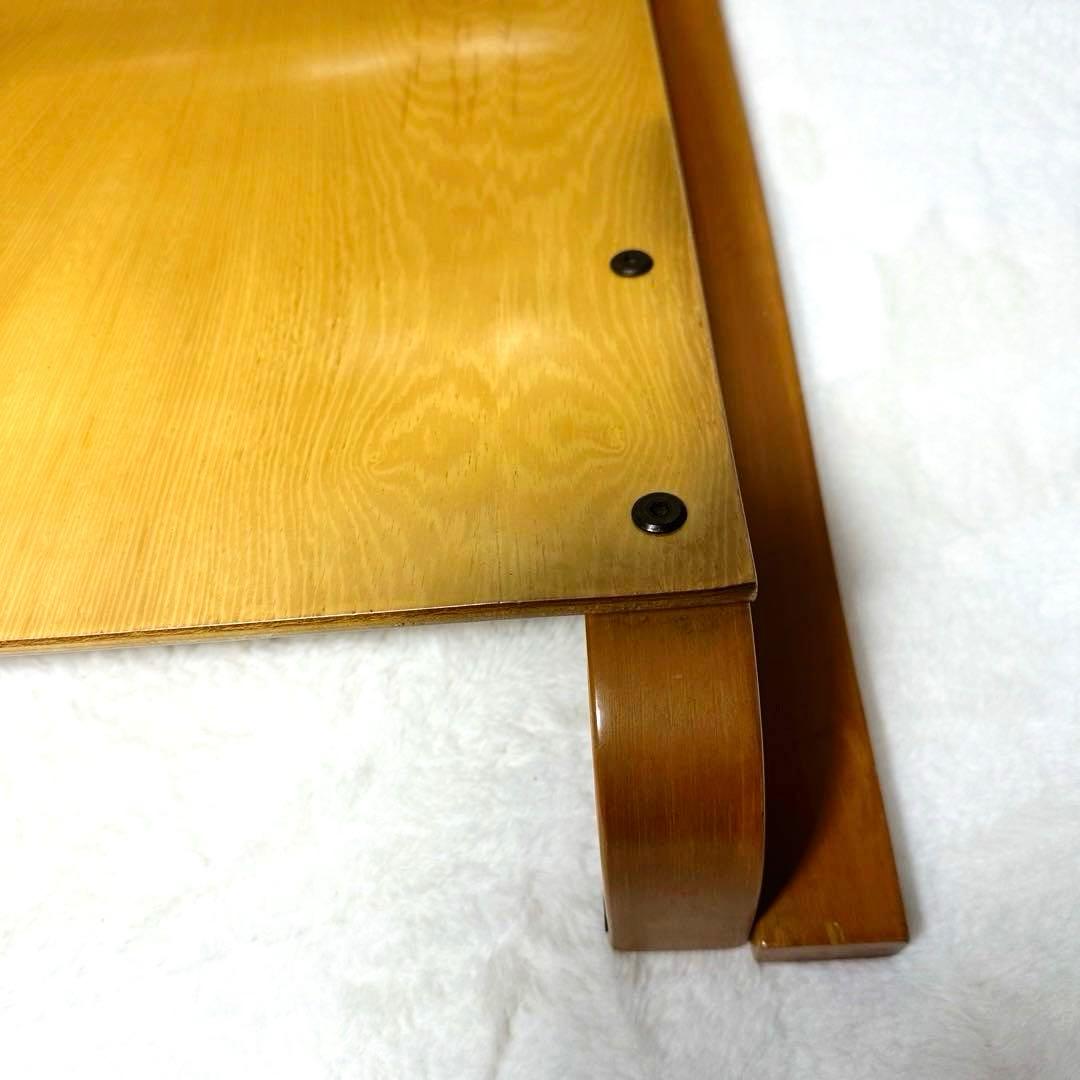 【ローチェア】腰痛防止　胡坐楽座椅子　新日本木工　曲木　低座椅子　希少　健康姿勢