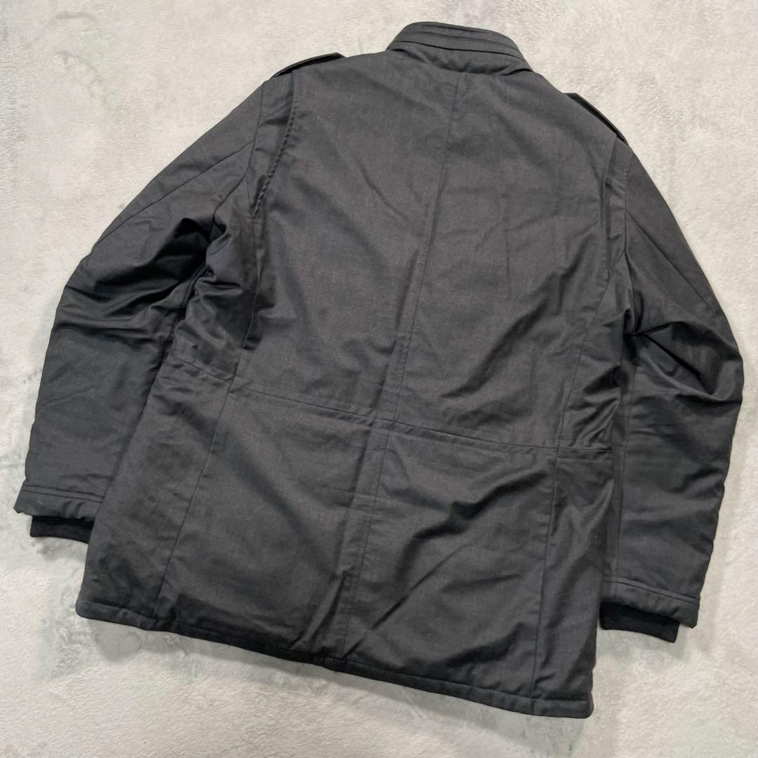 ムーレー　VERONA ダウンコート　カシミヤ混　グレー　56