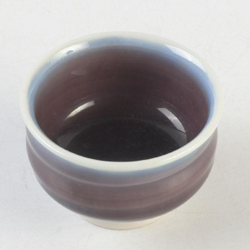 九谷焼　人間国宝　徳田正彦（三代徳田八十吉）　ぐい呑　盃　共布共箱　V　9709