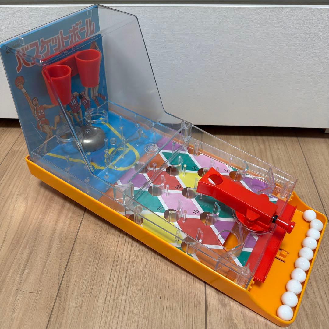 バンダイスポーツゲーム　バスケットボール　昭和レトロ　スマートボール　パチンコ