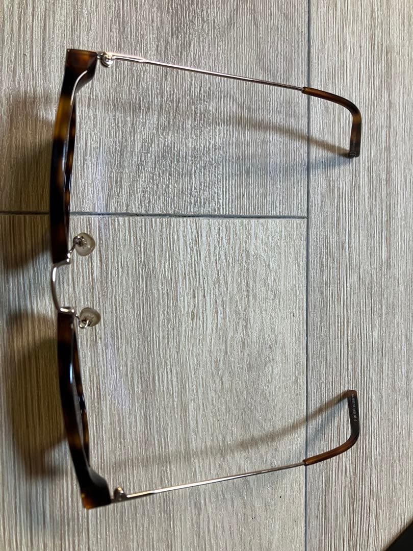 TOM FORD ブラウンフレームレスサングラス