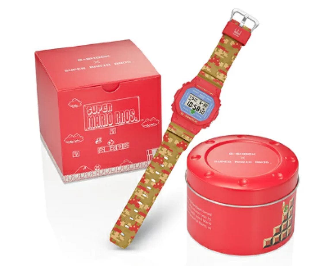 【新品未使用】G-Shock スーパーマリオブラザーズ コラボ