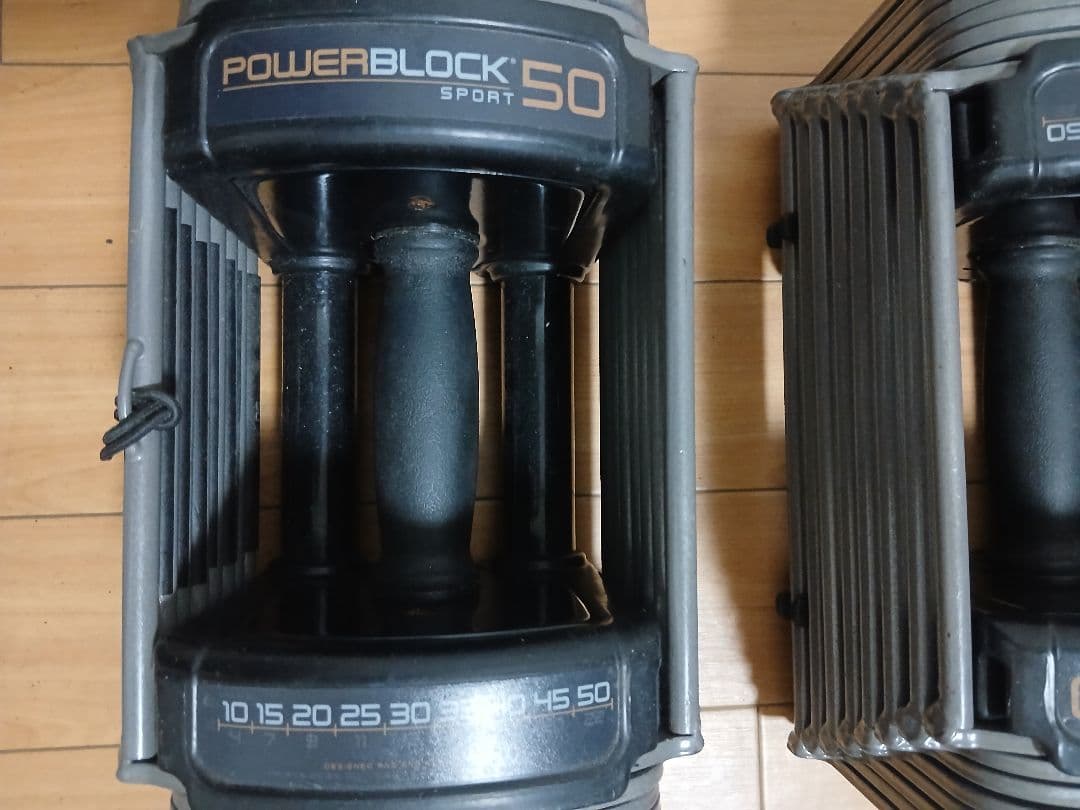 ① POWER BLOCK SP50パワーブロック ダンベル　23kg × 1個