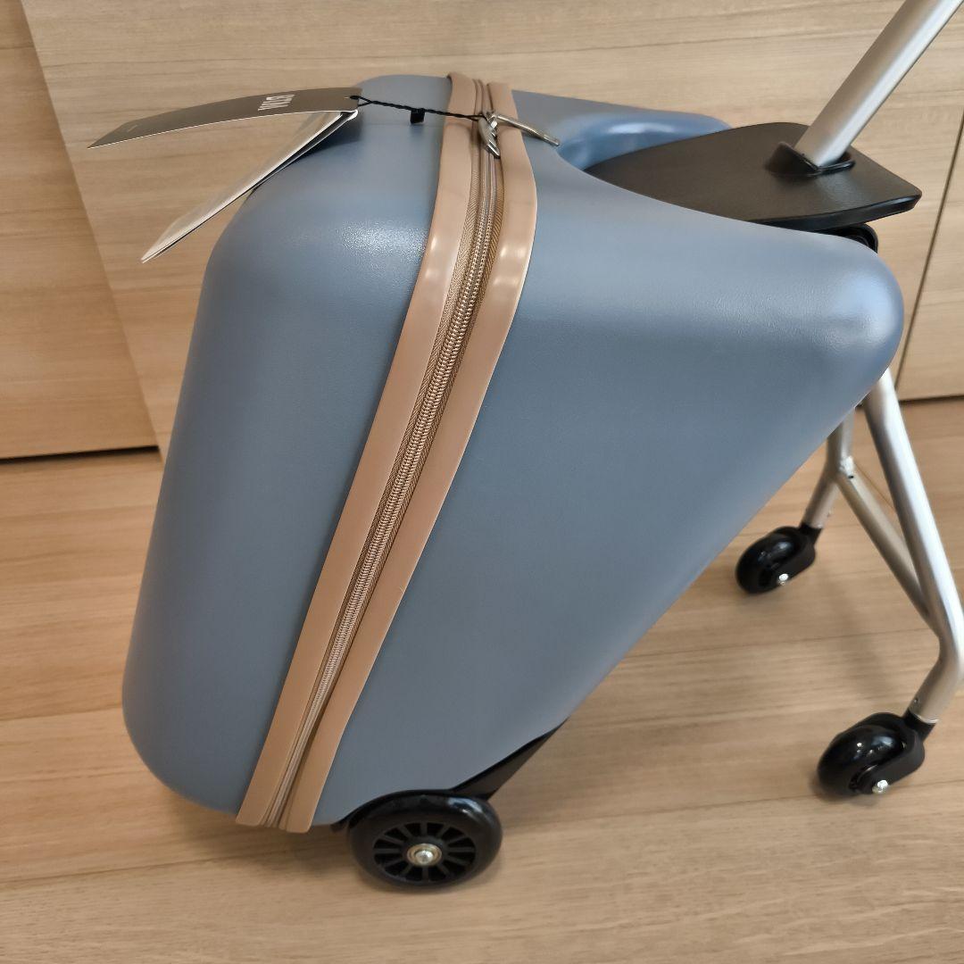 ほぼ未使用・美品タグ付　子供が乗れるスーツケース　キャリーケース　TSA　おまけ