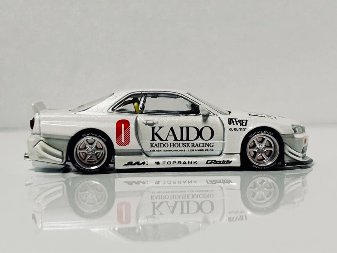 1/64 街道ハウスKAIDO HOUSE 日産スカイラインGT-R （R34）