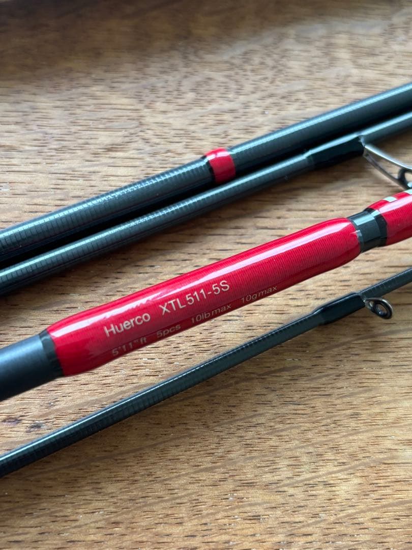 フエルコ× LUCK XTL511-5S 美品 ツララ ゴーフィッシュ ロッド