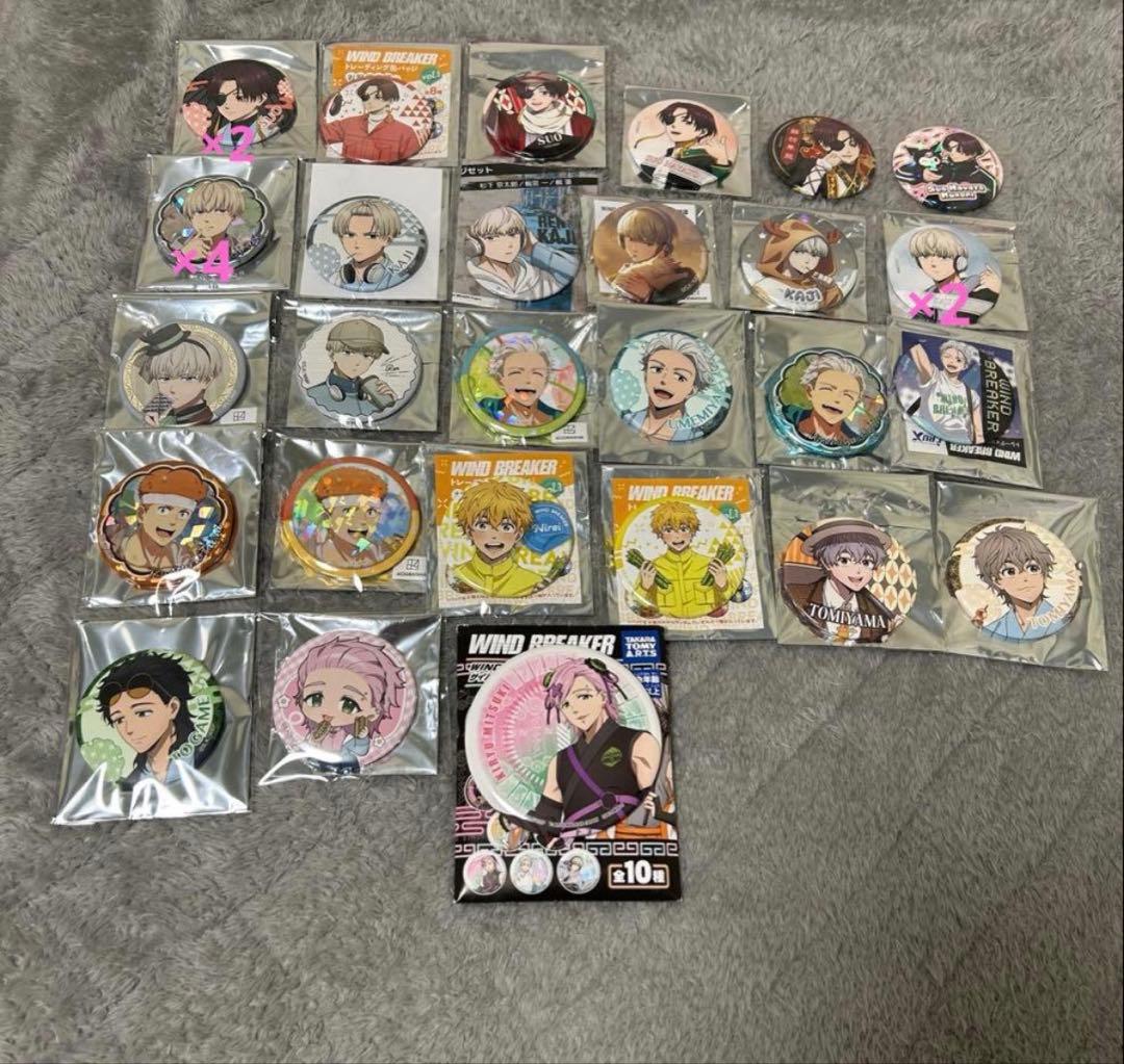 WIND BREAKER ウィンブレ グッズ 缶バッジ アクリルスタンド まとめ