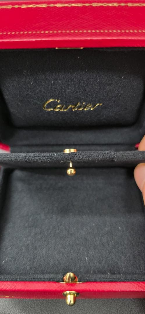 カルティエ　ラブピアス　シングル 片耳ピアス