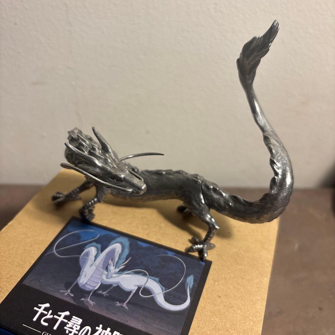 千と千尋の神隠し　ハク　オブジェ　ピューター　レア　廃盤