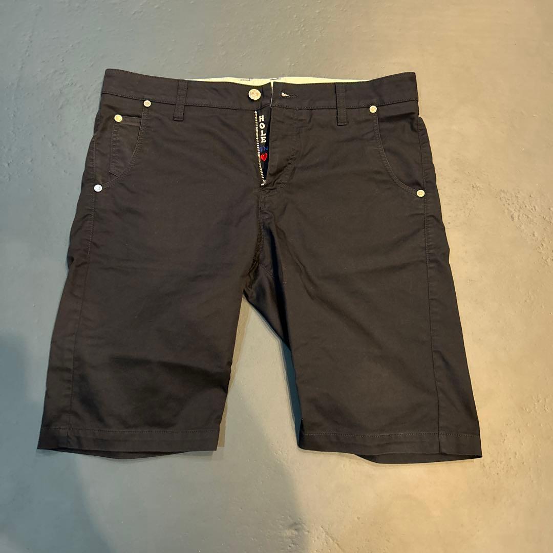 MARK & LONA ネイビーショートパンツ