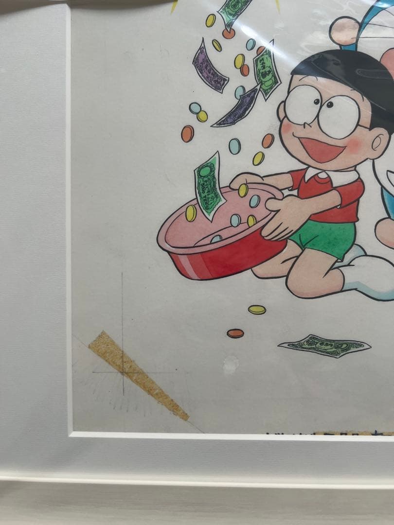 箱付き　ドラえもん 複製原画 ねがい星　藤子F不二雄ミュージアム限定