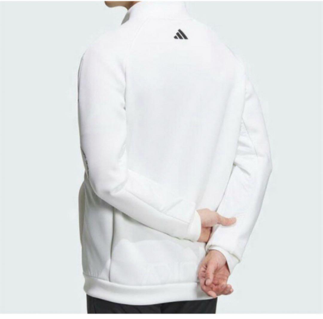 送料無料 新品 adidas GOLF ダンボールニット フルジップ M WT