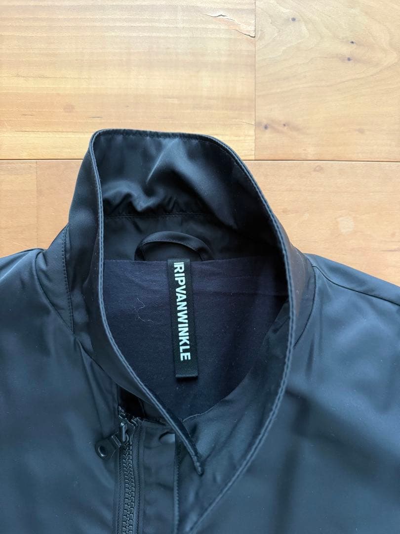 ripvanwinkle ロングコーチコート ベンチコート黒 サイズ5 日本製