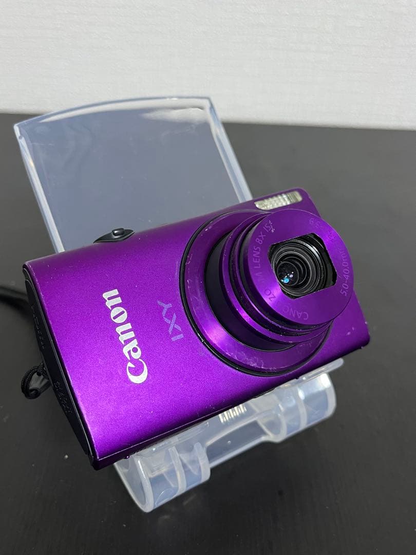 Canon IXY 600F パープル コンパクトデジタルカメラ 動作確認済み