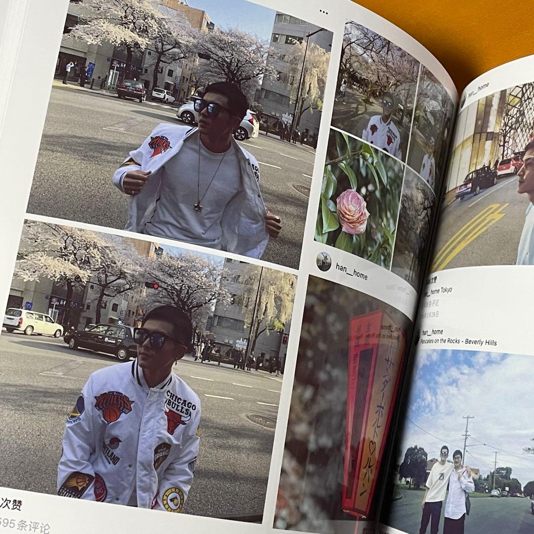 山河令　張哲瀚　インスタ記録写真集(2016/07〜2018/04)