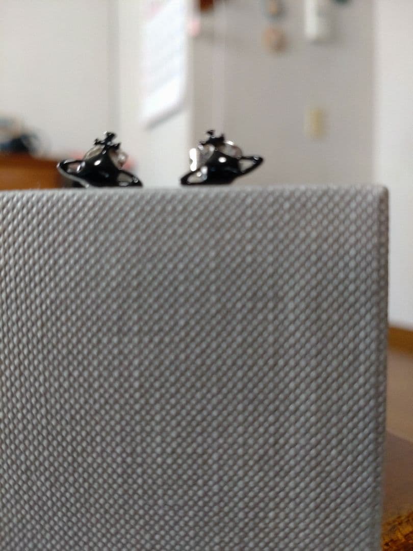 まる Vivienne Westwood ピアス 黒