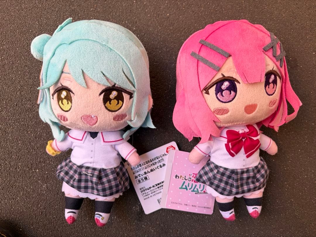 【バラ売り可】わたなれ みでぃあんぬいぐるみ 甘織 れな子　小柳香穂　2体セット