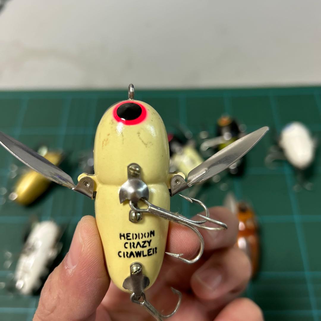 ヘドン　クレイジークローラー　9個セット