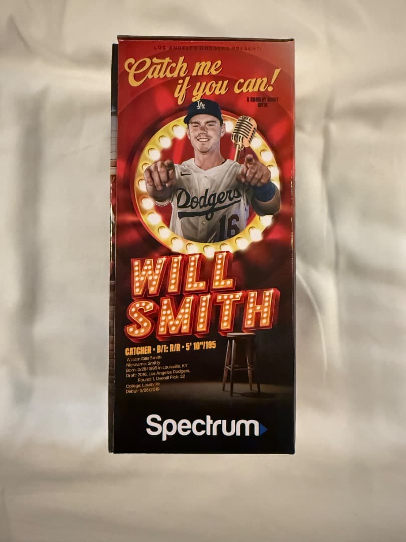 ロサンゼルス・ドジャース ウィル・スミス ボブルヘッド 5/21 球場配布品