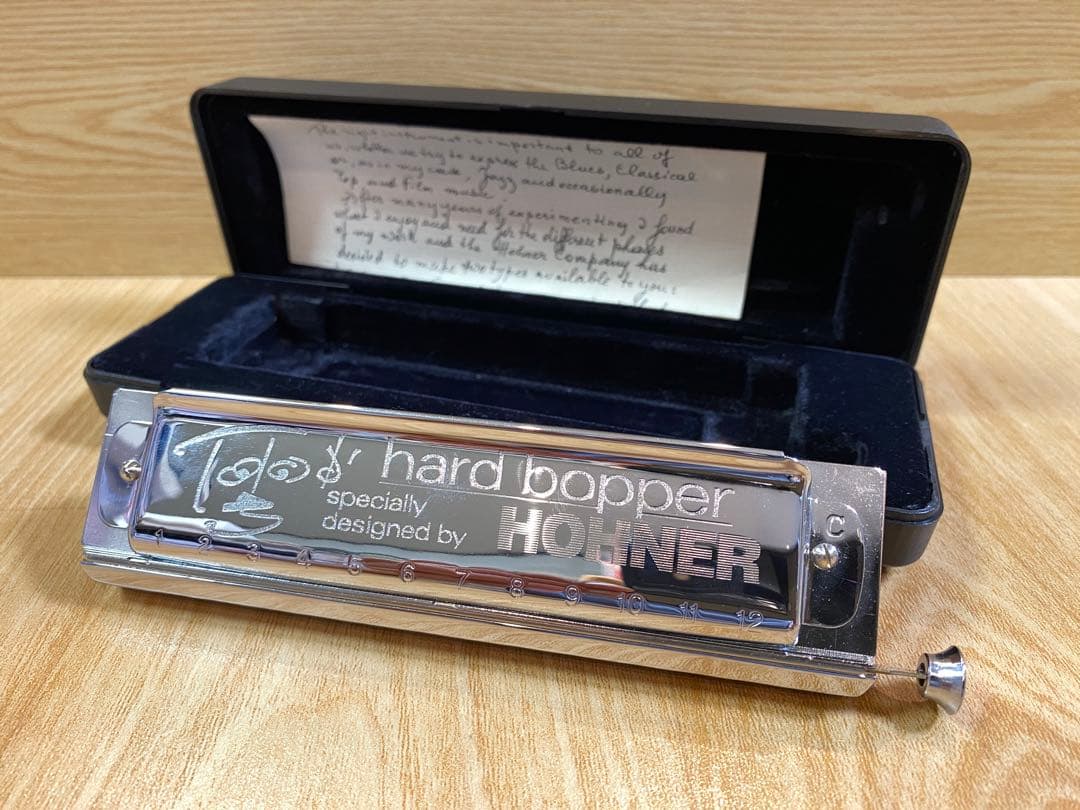 HOHNER hard bopper ホーナー クロマチックハーモニカ