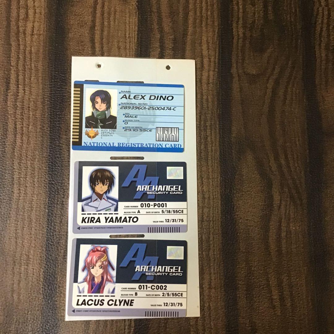 機動戦士ガンダム　SEED DESTINY IDカード