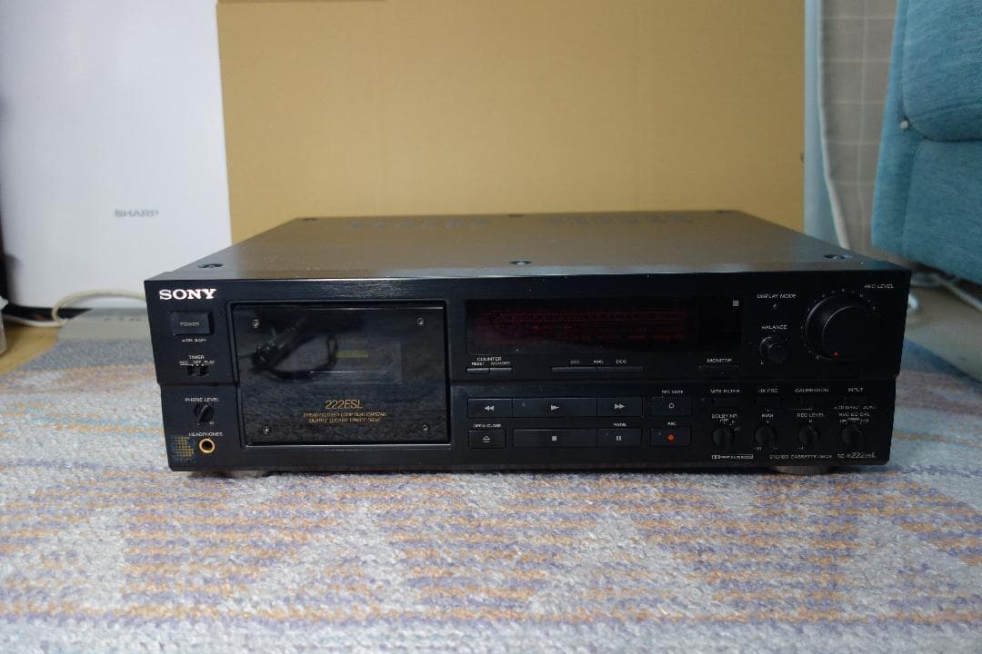 【音質重視】SONY TC-K222ESL カセットデッキ