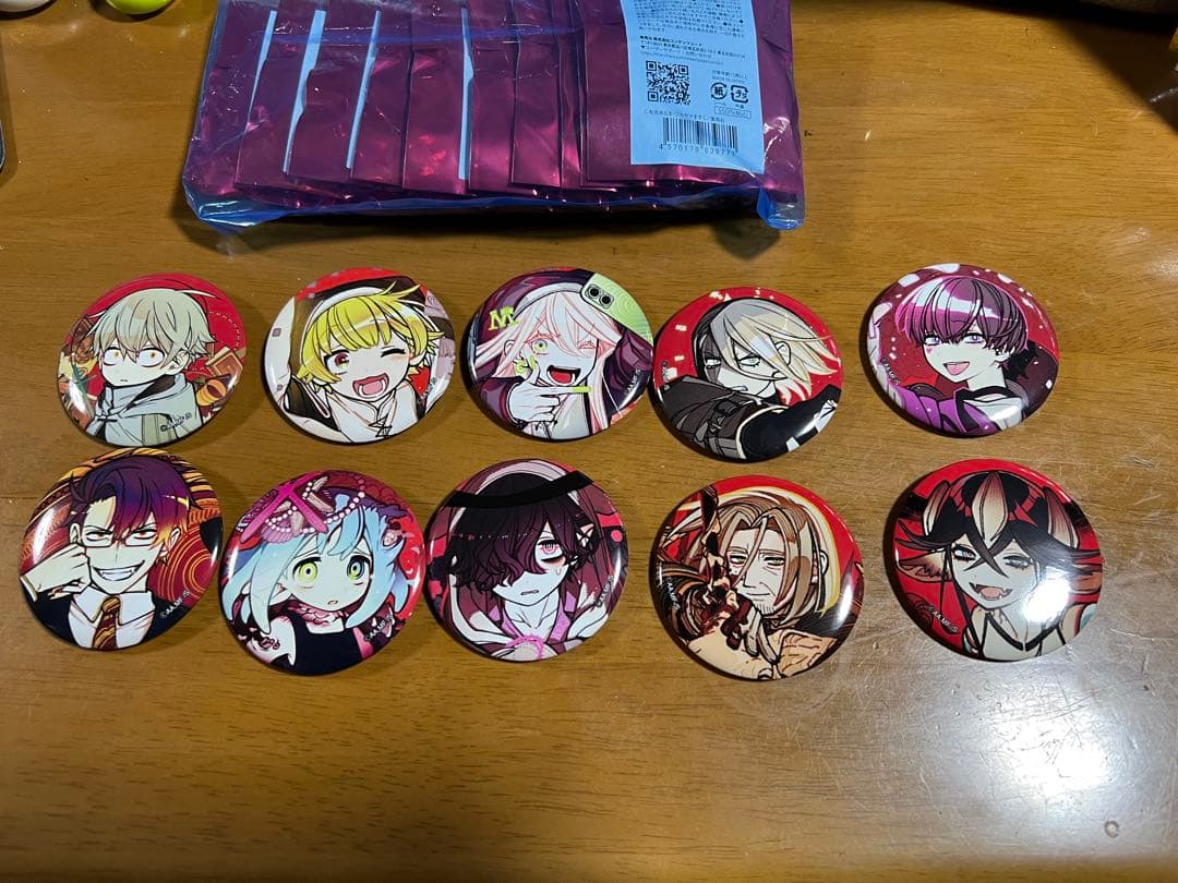 ジャンプフェスタ　エクソシストを堕とせない　缶バッジ 10個セット