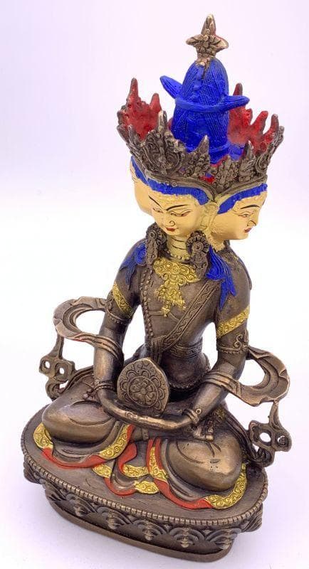 ◆ 希少！！◆四面大日如来（ヴァイローチャナ）像◆仏教　チベット-S