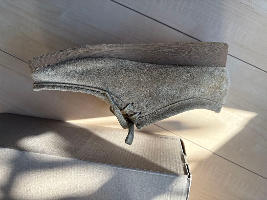 clarks wallabeeクラークスワラビーベージュ 24.5cm UK6