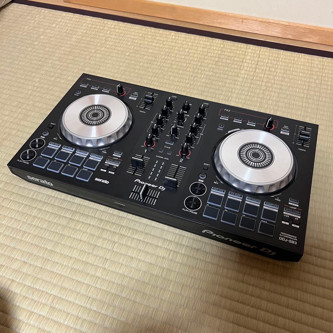 Pioneer DJ DDJ SB3 説明書　スタンド付き　動作確認済み
