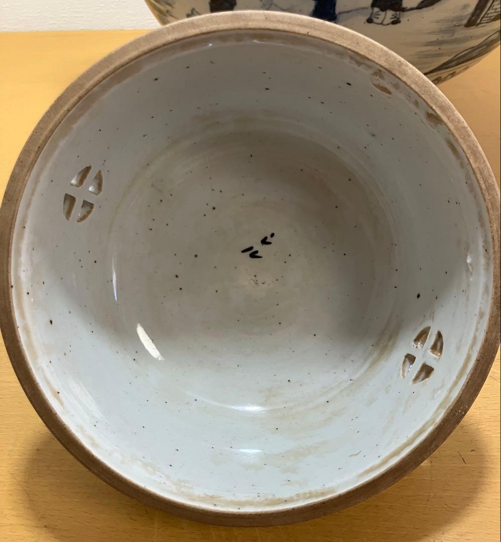 【香炉】特大香炉　高さ：42㎝　陶器　骨董品　古美術　アンティーク