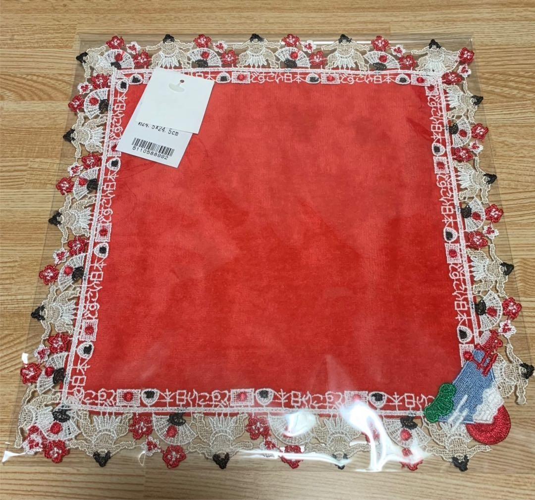 近沢レース　タオルハンカチ　和レース 7枚セット