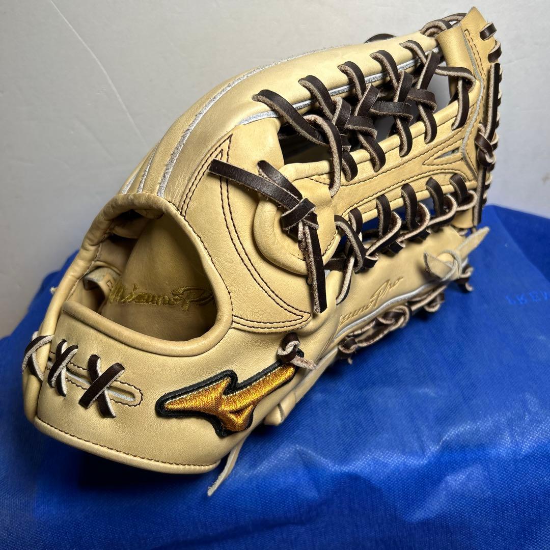 Mizuno Pro 硬式グローブ ベージュ HAGA JAPAN ★高品質