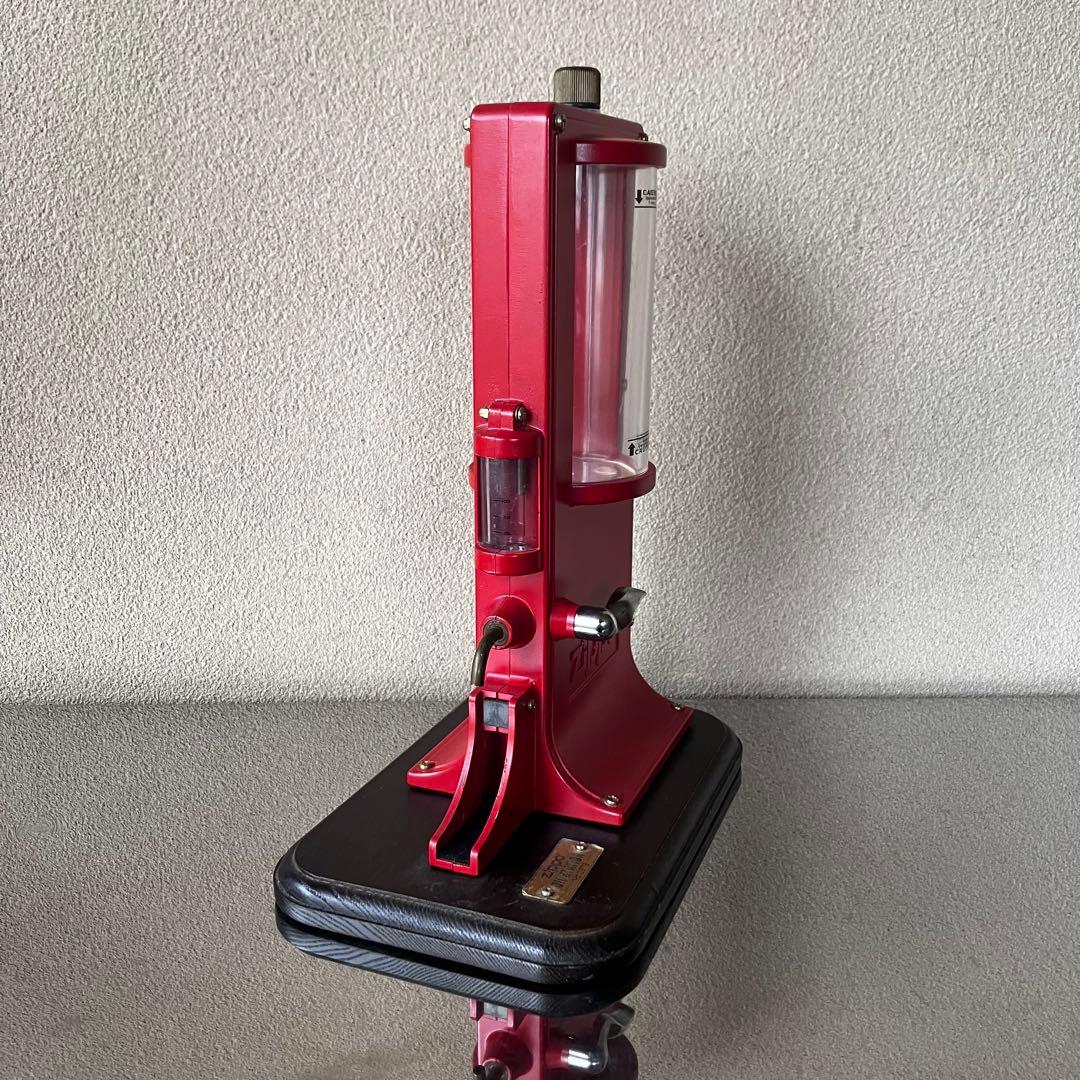 激レア zippoオイルステーション　ヴィンテージ　シリアルナンバー入り