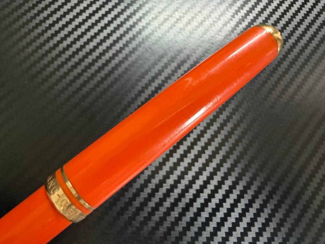 美品 モンブラン ジェネレーション オレンジ ペンシル 0.7mm