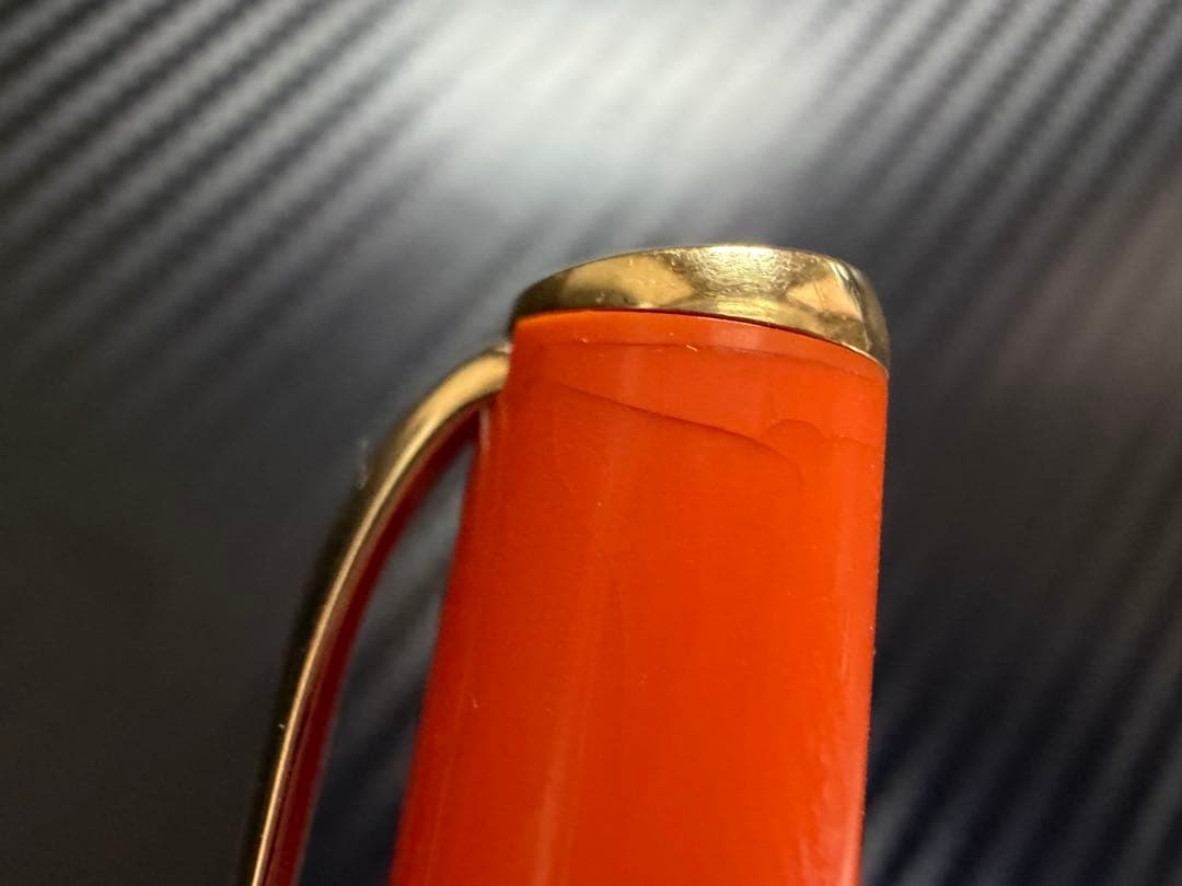 美品 モンブラン ジェネレーション オレンジ ペンシル 0.7mm