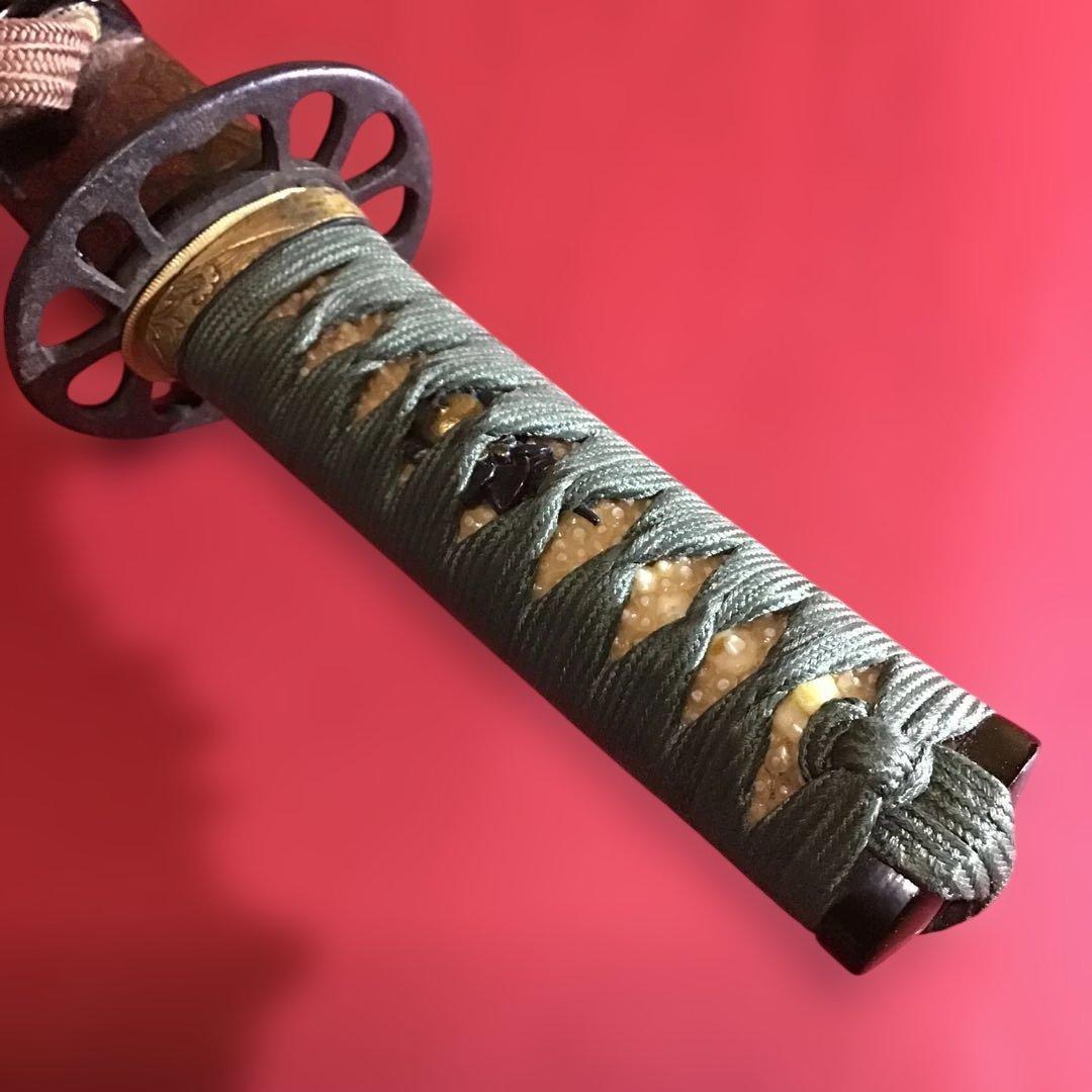 変わり鞘拵　繋ぎは木製　　　　　　　書4