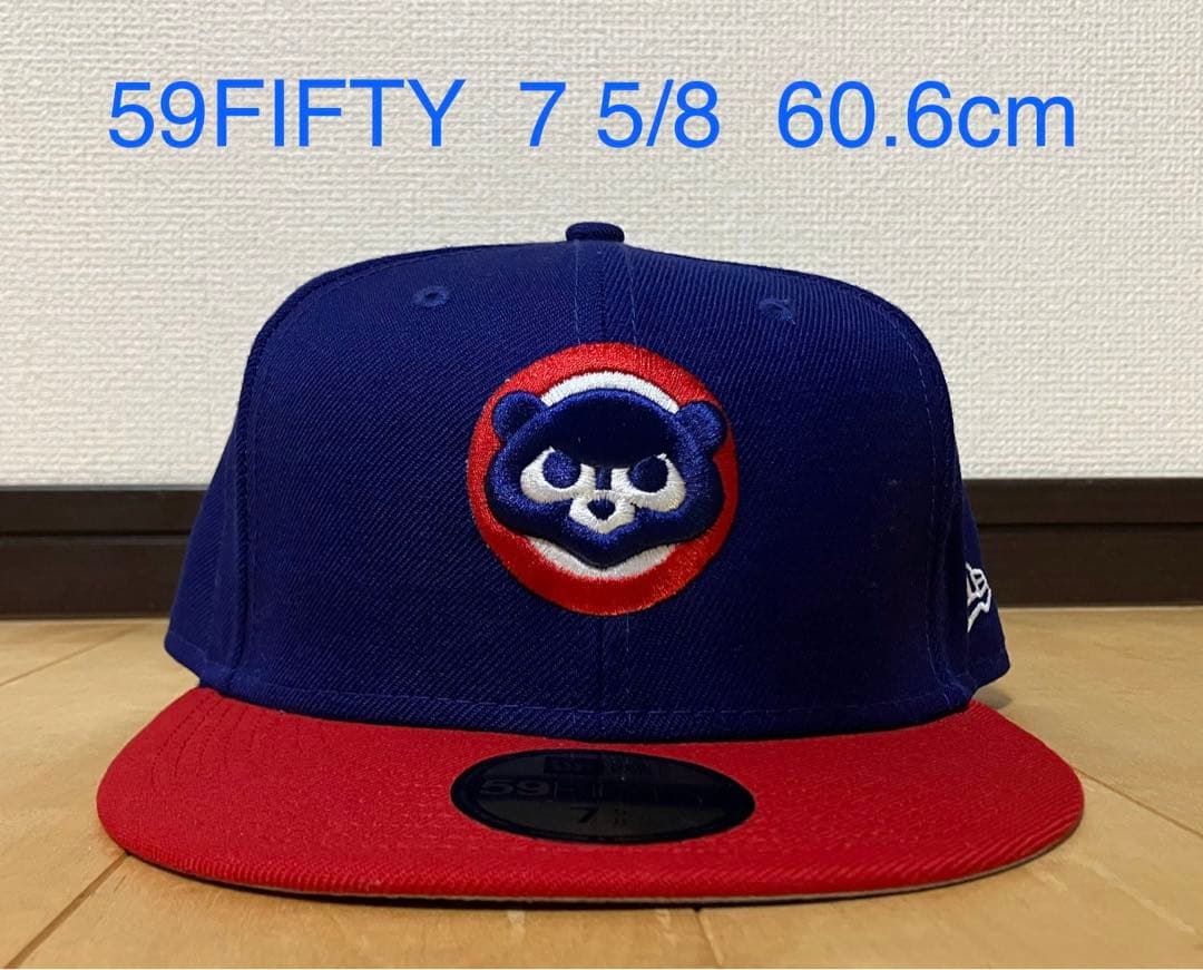New Era 59FIFTY シカゴ カブス 熊 5/8 60.6cm