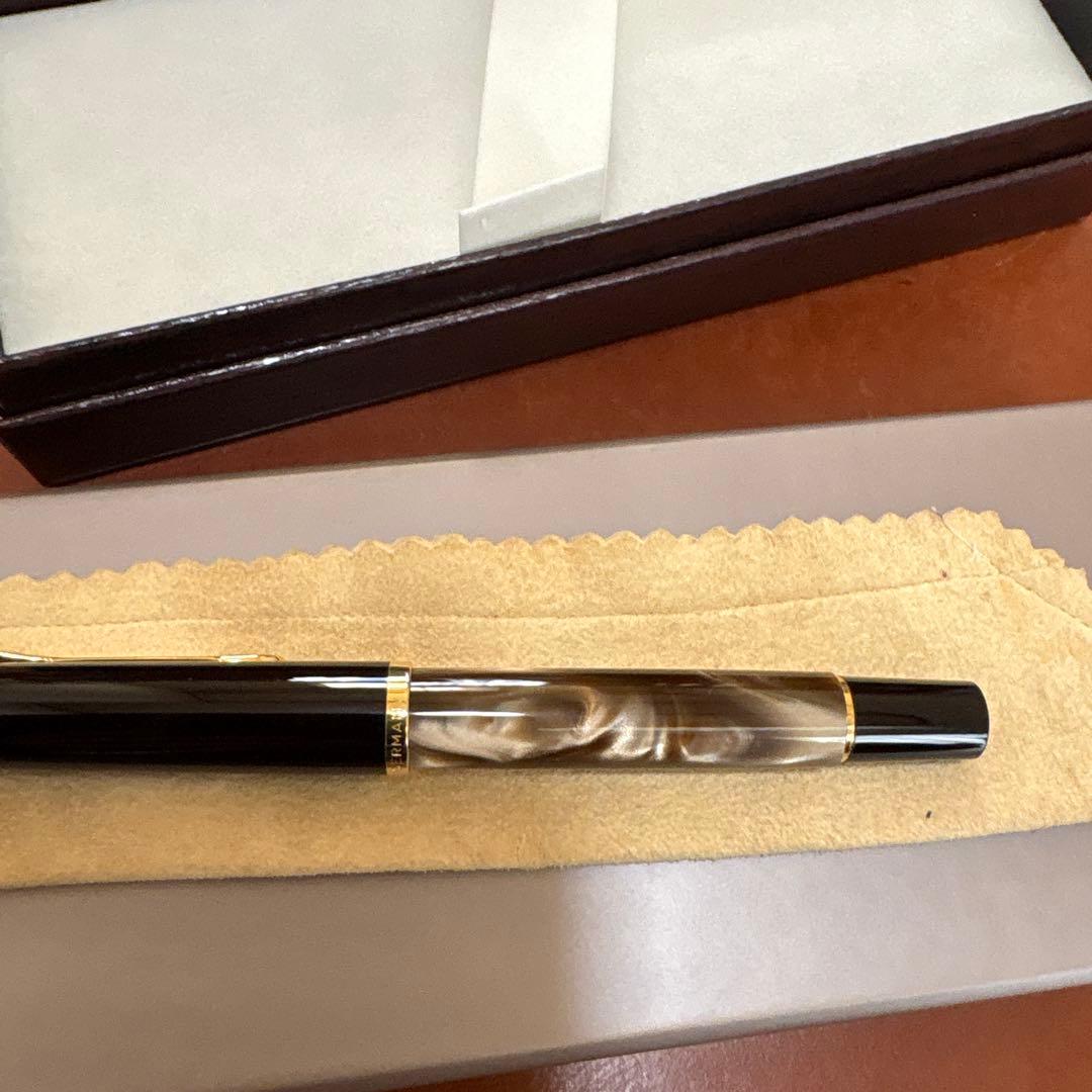 ペリカンクラシックM200ピストン吸入式マープルブラウン極美品