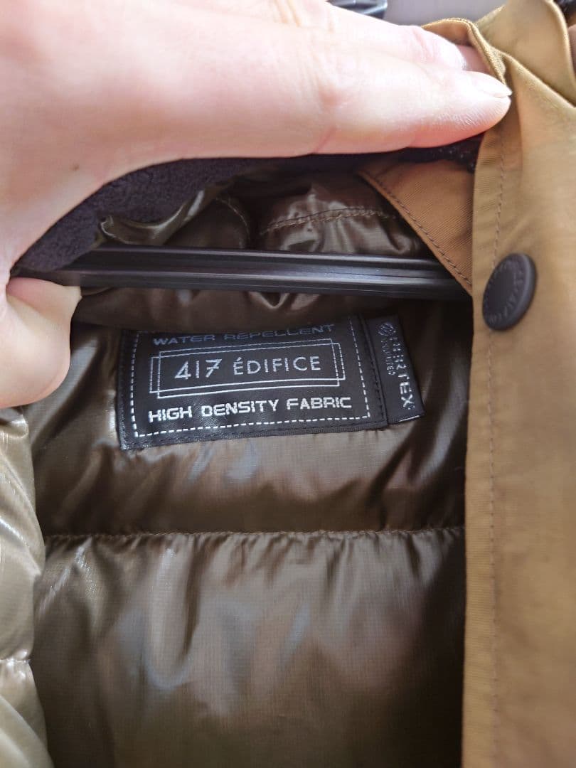 H*E様 EDIFICE　ダウンジャケット
