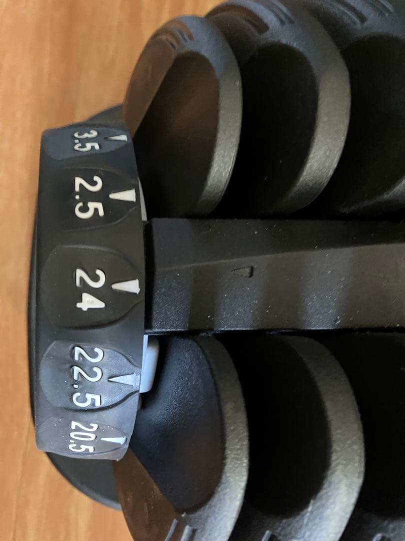 MOJEER 可変式ダンベル 2.5~24kg 1個