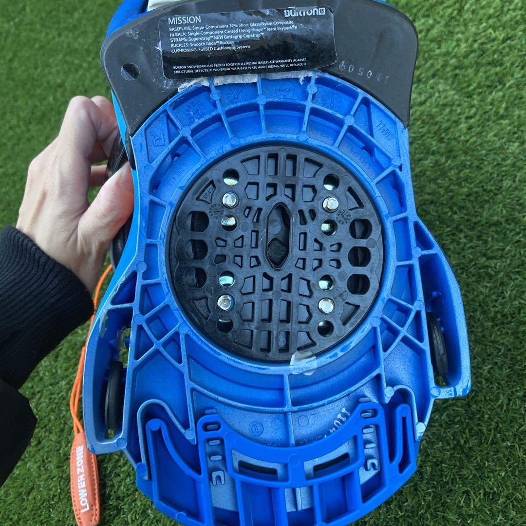 BURTON Mission スノーボードビンディング メンズ Sサイズ
