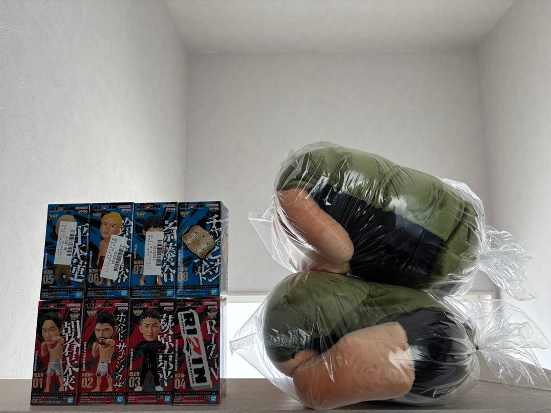 RIZIN ワーコレ　フィギュア　グッズ　グローブ　朝倉未来　平本　千裕